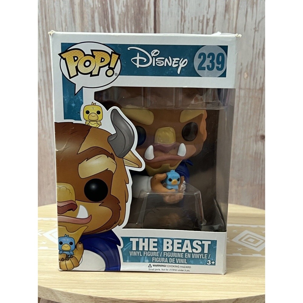 EUC Funko Pop! Vinyl: Disney - The Beast #239 Beauty & The Beast